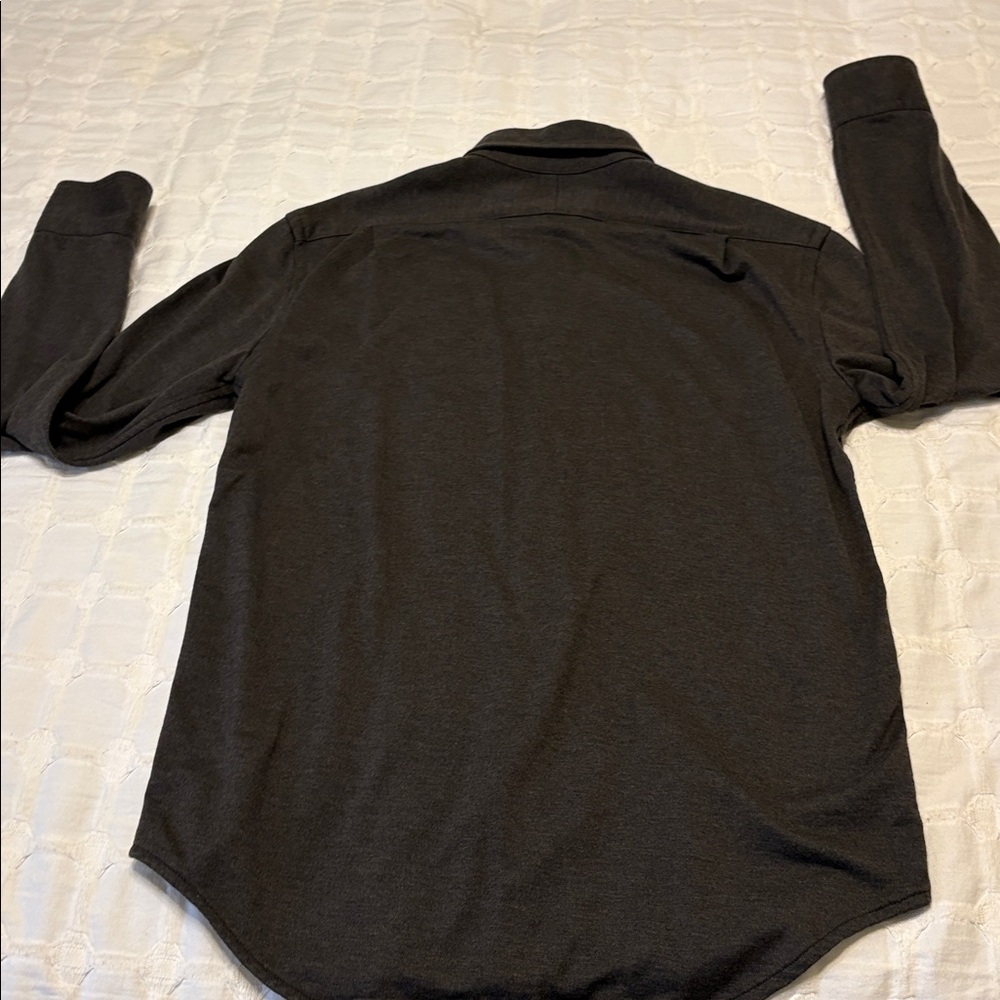Polo by Ralph Lauren Charcoal Button Down Shirt - Picture 6 of 6